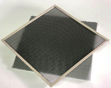Aluminiowe osłony wentylacyjne i filtry o strukturze plastra miodu