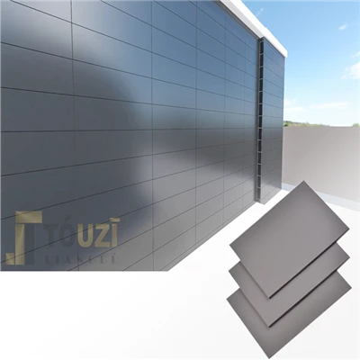 Elementy wykończenia aluminiowych paneli ściennych|Wykończenie trawa/wykończenie szampańskie